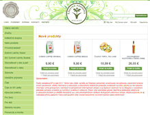 Tablet Screenshot of liecive-rastliny.sk